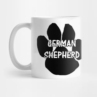german shepherd name paw Mug